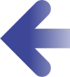 Glyph depicting a blue semi-transparent arrow which is pointing to the left.